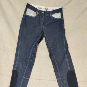 La Valencio Riding Jeans Women's Size 36 European Full Seat Breeches US Size 4-6